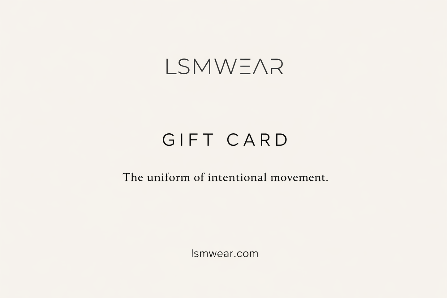 LSMWEAR Gift Card